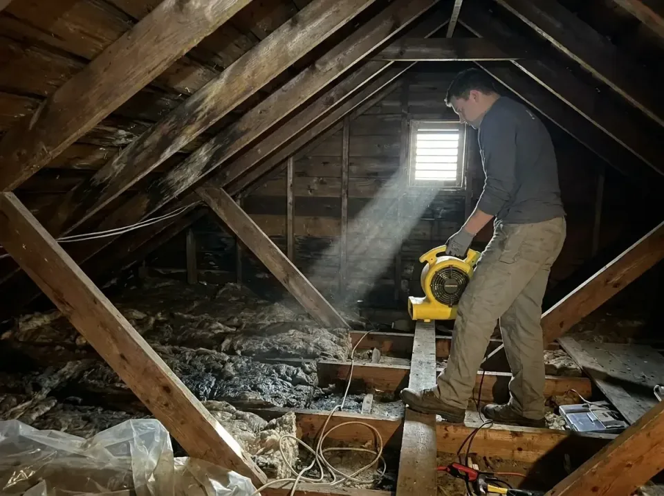 attic-water-damage-drying-proc-007 — frequently asked questions, Emergency Water Extraction & 24/7 Flood Response in Hardeev…